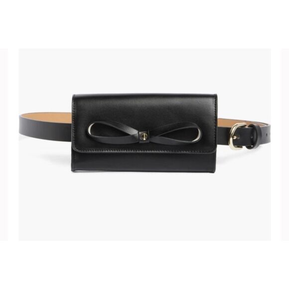 Kate spade wallet bow convertible shoulder bag/belt bag fanny pack sling bag s/m - Picture 2 of 8